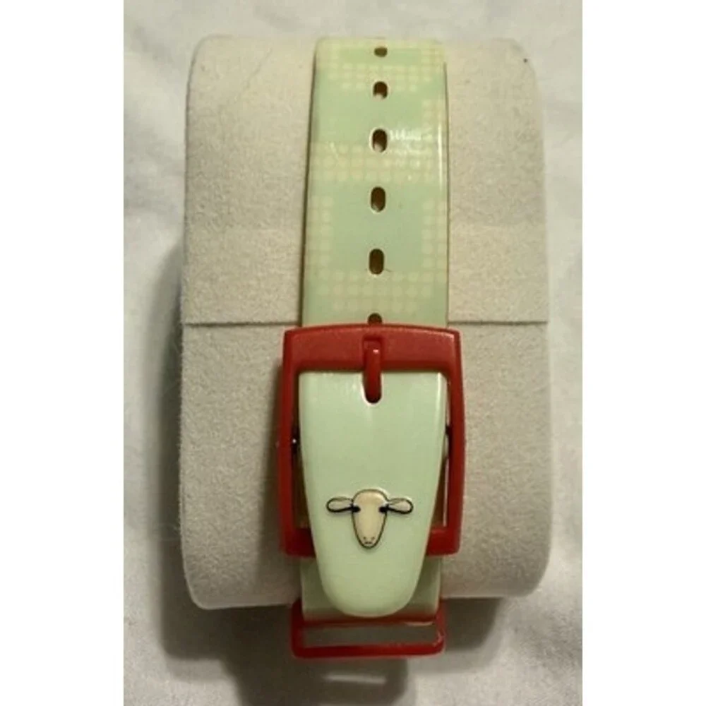 Vintage 1999 Swatch Gent CLONE GG178 - Needs new battery & Strap Is Cracked